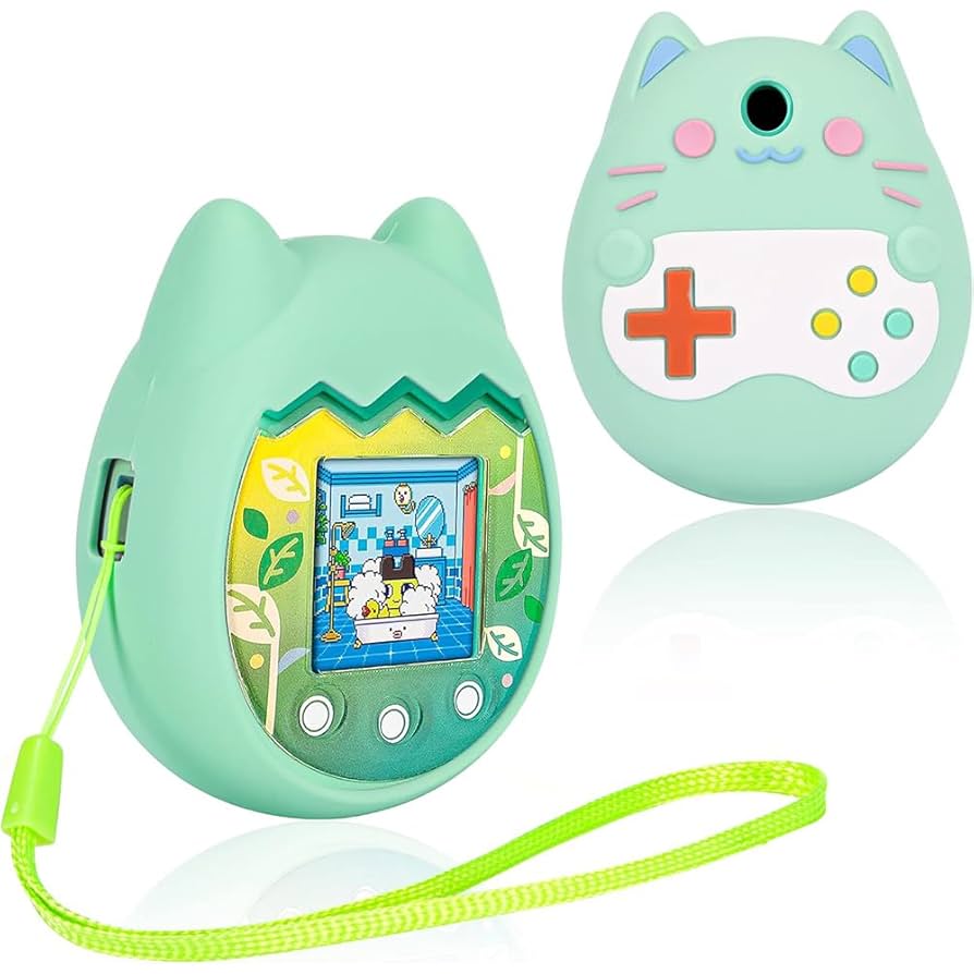 たまごっちパラダイス　本体とネック紐、シリコンケース付き Amazon | Tamagotchi Paradise(たまごっちパラダイス) 電子